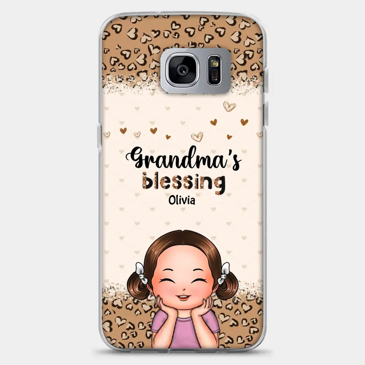 Personalized Phone Case - Gift For Grandma - Grandma's Blessings ARND0014