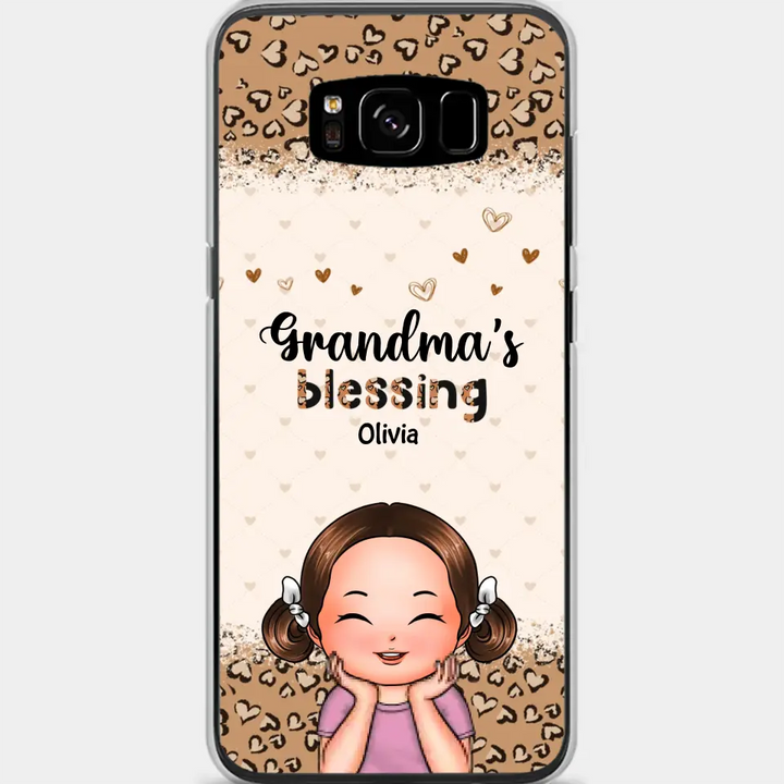 Personalized Phone Case - Gift For Grandma - Grandma's Blessings ARND0014