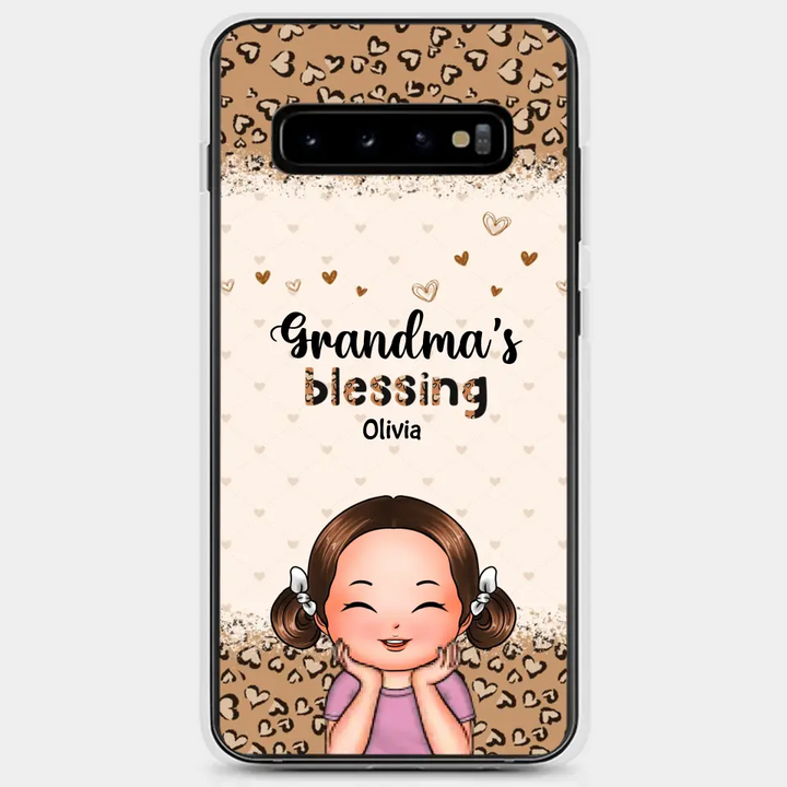 Personalized Phone Case - Gift For Grandma - Grandma's Blessings ARND0014