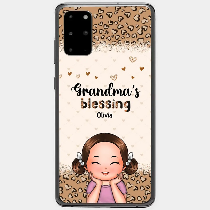 Personalized Phone Case - Gift For Grandma - Grandma's Blessings ARND0014