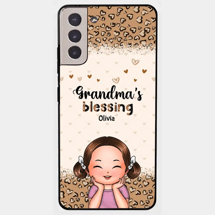 Personalized Phone Case - Gift For Grandma - Grandma's Blessings ARND0014