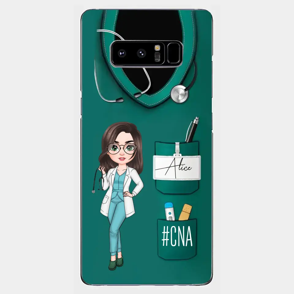 Nurse Nutrition Facts V3 - Personalized Custom Phone Case - Nurse's Day, Appreciation Gift For Nurse