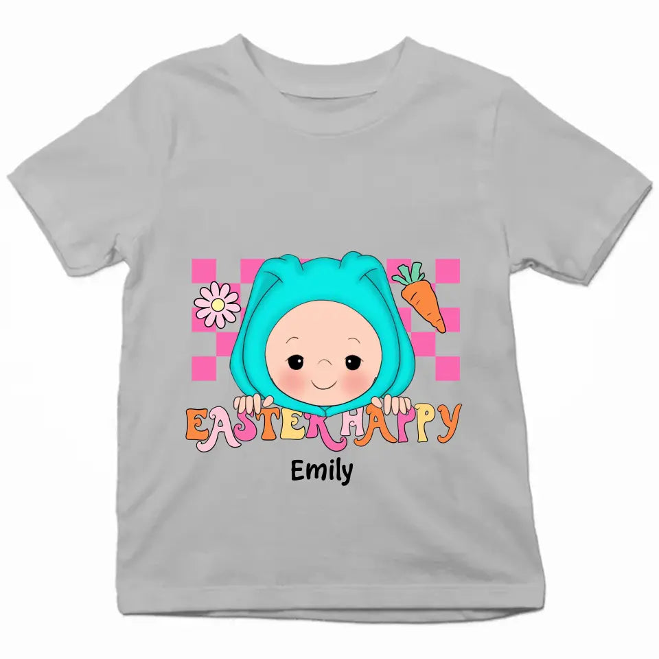 Easter Happy - Personalized Custom Youth T-shirt - Easter Day's Gift For Kids, Family Members