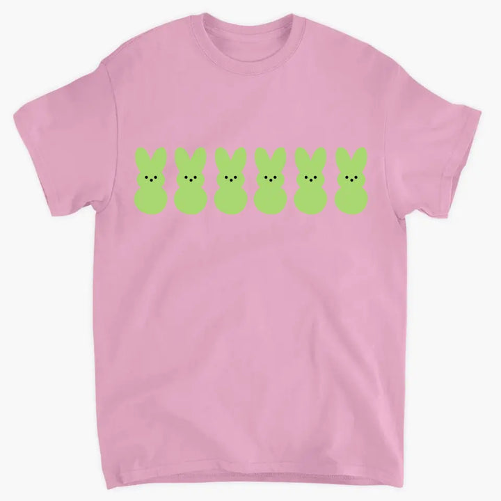 Easter Bunny Peeps - Personalized Custom T-shirt - Easter Gift For Family, Family Members