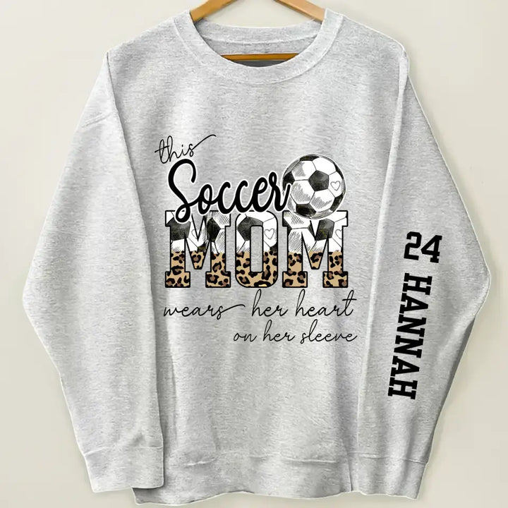 Sport Mom - Personalized Custom Sweatshirt - Mother's Day Gift For Mom, Family Members