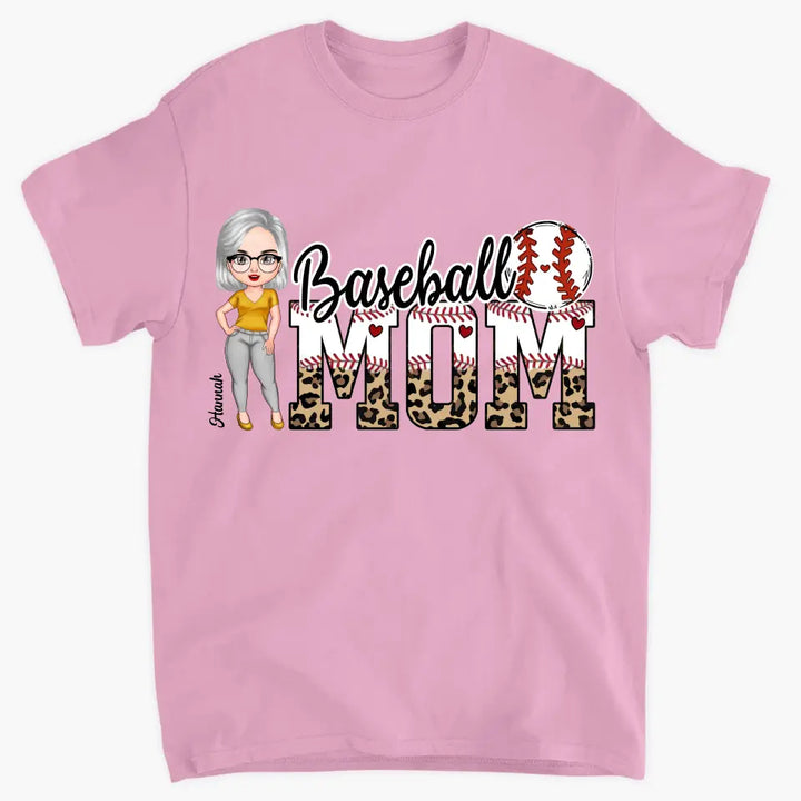 Sport Mom - Personalized Custom T-shirt - Mother's day, Birthday's Gift For Mom, Grandma