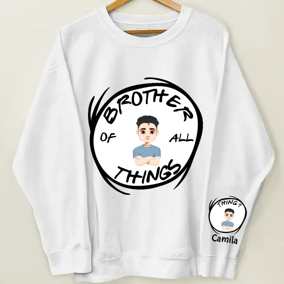 Mother Of All Things - Personalized Custom Sweatshirt - Gift For Mom, Family Members