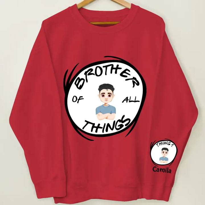 Mother Of All Things - Personalized Custom Sweatshirt - Gift For Mom, Family Members