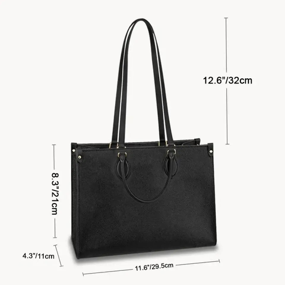 World's Best Nurse Pink - Personalized Custom Leather Bag - Nurse's Day, Appreciation Gift For Nurse