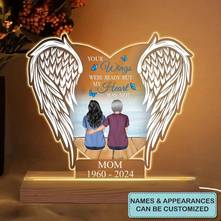 You Are Always With Me - Personalized Custom 3D LED Light - Gift For Family, Family Members