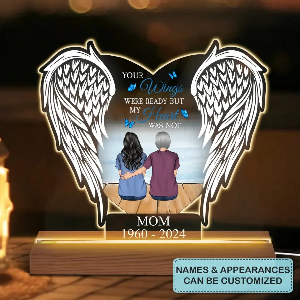 You Are Always With Me - Personalized Custom 3D LED Light - Gift For Family, Family Members