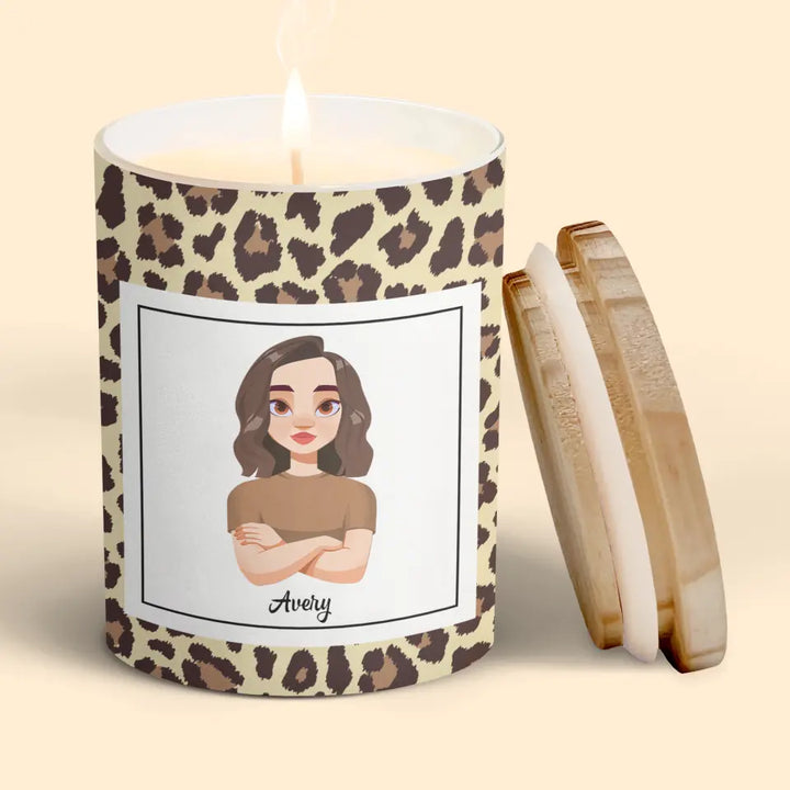 Mum's Last Nerve It's On Fire - Personalized Scent Candle - Mother's Day Gift For Mom, Family Members