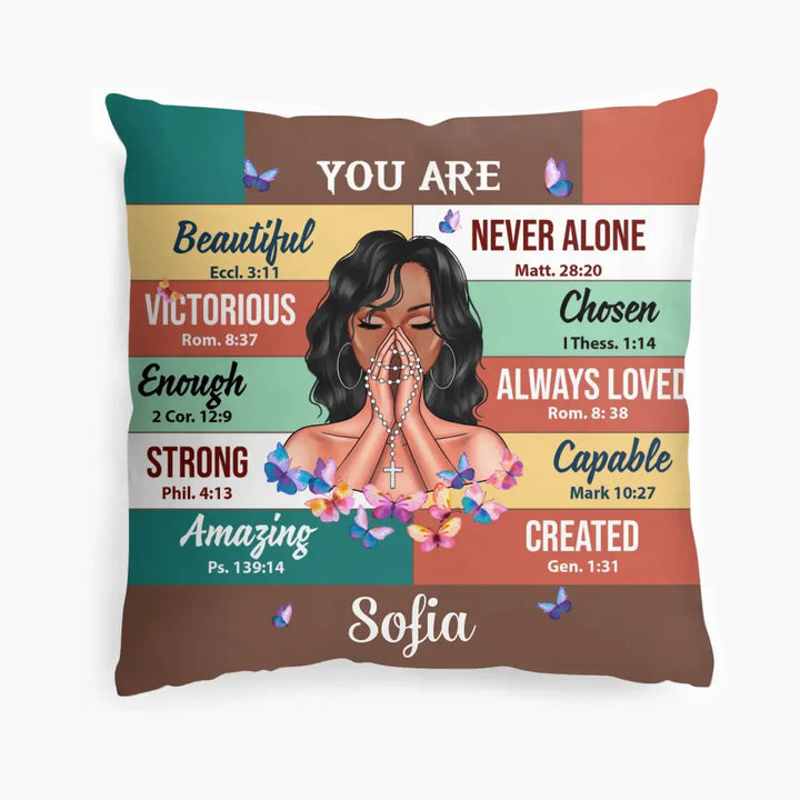 God Say You Are - Personalized Custom Pillow Case - Mother's Day Gift For Grandma, Mom, Family Members