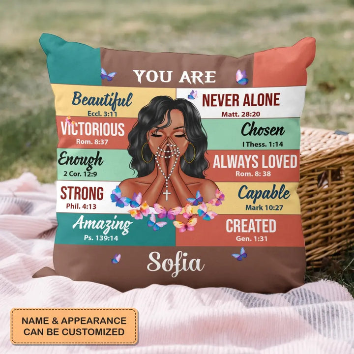 God Say You Are - Personalized Custom Pillow Case - Mother's Day Gift For Grandma, Mom, Family Members