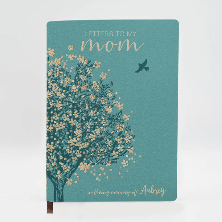 Letter To My Mom - Personalized Custom Leather Journal - Gift For Family Members, Friends