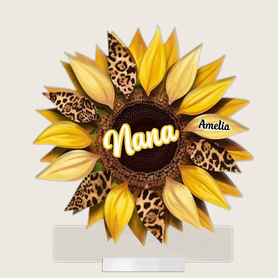 Love Being A Grandma - Personalized Custom Acrylic Plaque Clear Stand - Mother's Day Gift For Mom, Grandma, Family, Family Members