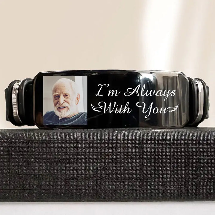 I Am Always With You Memorial - Custom Bracelet - Sympathy Gift