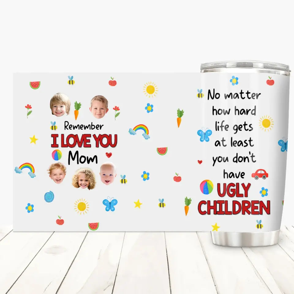 Remember I Love You Mom - Personalized Custom Tumbler - Mother's Day Gift For Grandma, Mom, Family Members