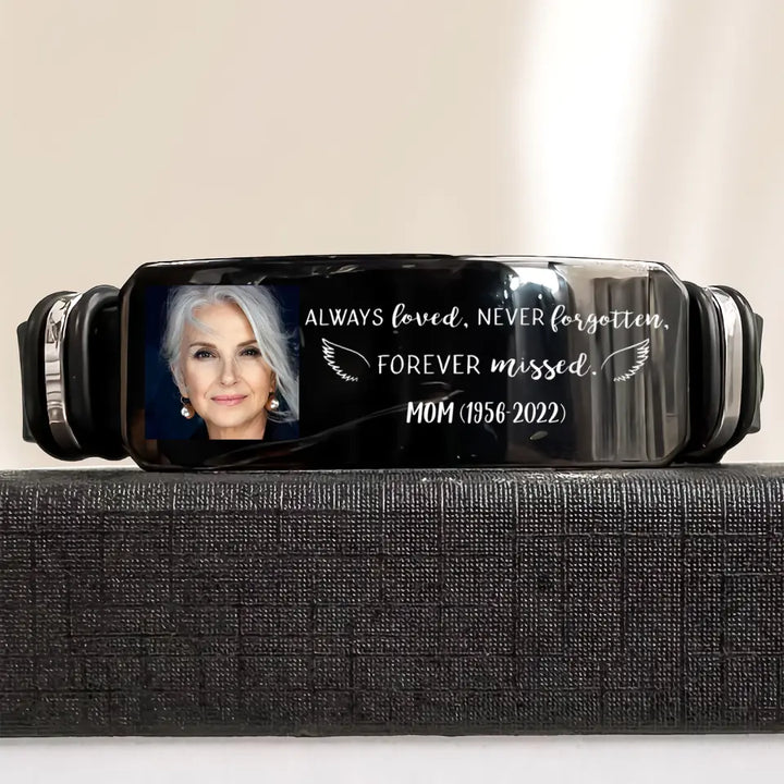 Always Loved Never Forgotten - Custom Bracelet - Sympathy Gift