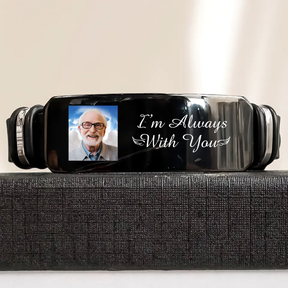 I Am Always With You - Custom Bracelet - Sympathy Gift