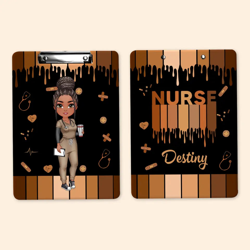 Love Nurse Life- Personalized Custom Clipboard - Nurse's Day, Appreciation Gift For Nurse