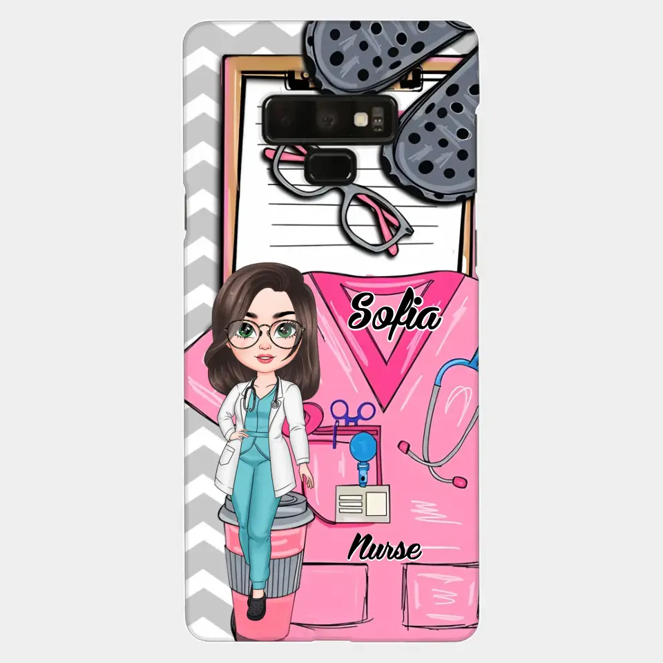 Nurse Life Scrub - Personalized Custom Phone Case - Nurse's Day, Appreciation Gift For Nurse
