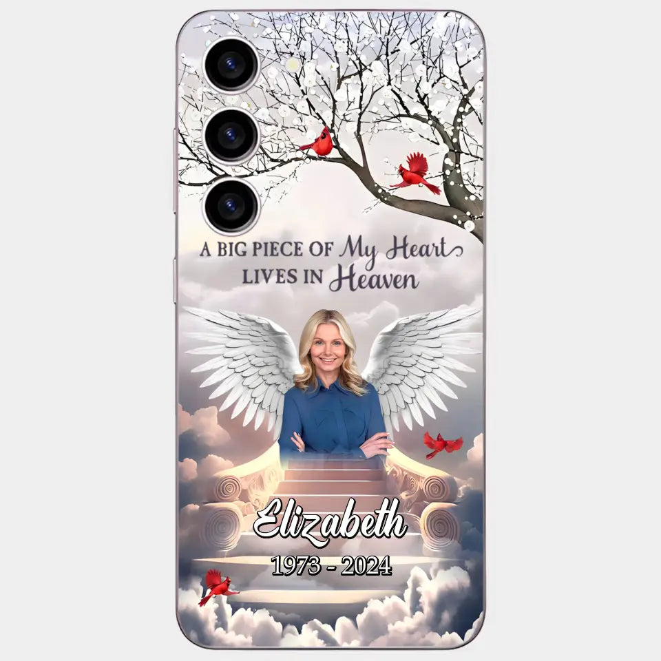 In Loving Memory - Personalized Custom Phone Case - Memorial Gift