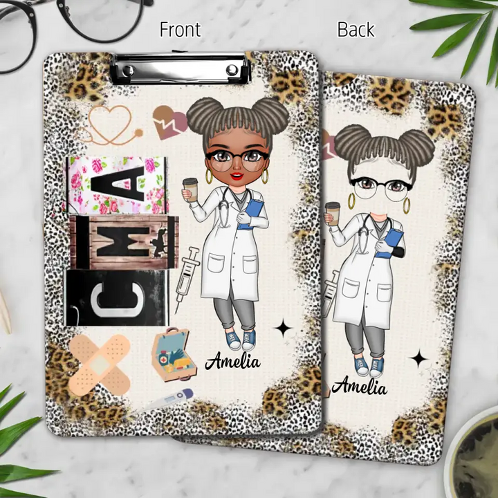 Nurse Life Scrub - Personalized Custom Clipboard - Nurse's Day, Appreciation Gift For Nurse