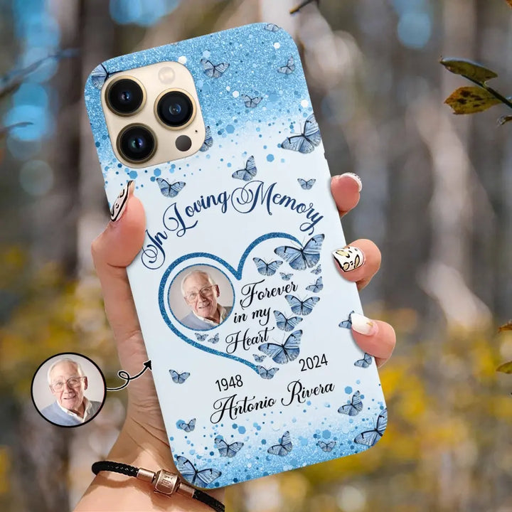 In Loving Memories - Personalized Custom Phone Case - Memorial Gift