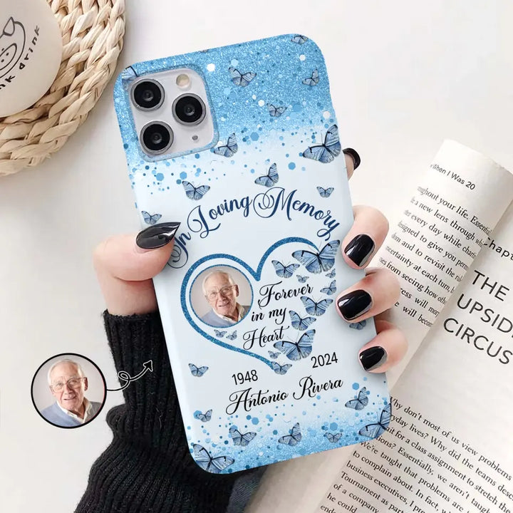 In Loving Memories - Personalized Custom Phone Case - Memorial Gift