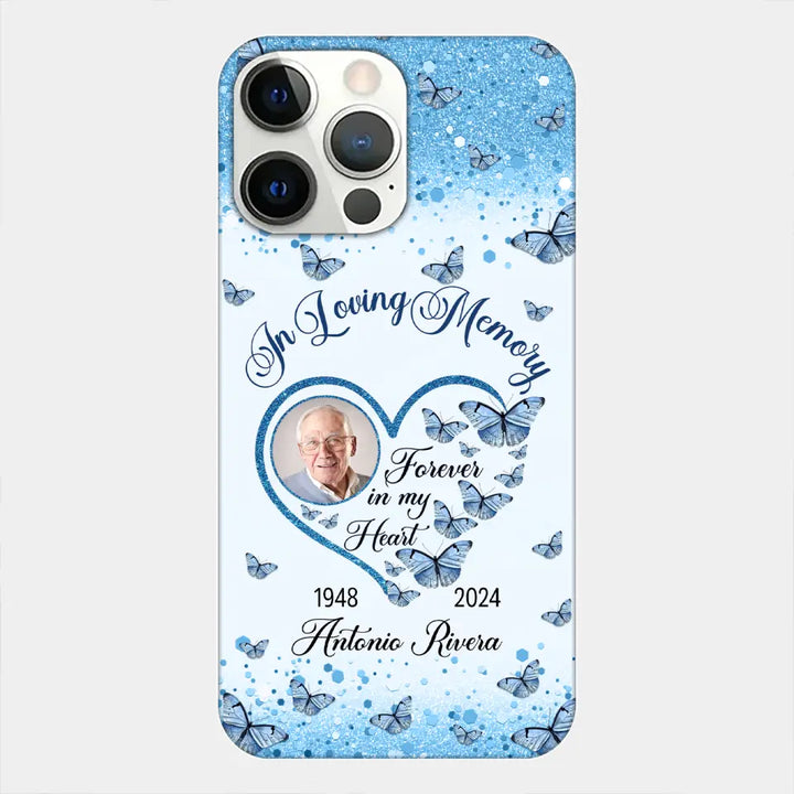 In Loving Memories - Personalized Custom Phone Case - Memorial Gift