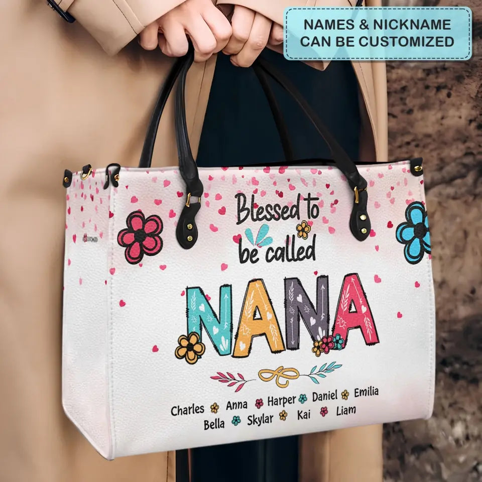 Personalized Tote Blessed Mom Bag Women's 'Mama Wife Blessed Life