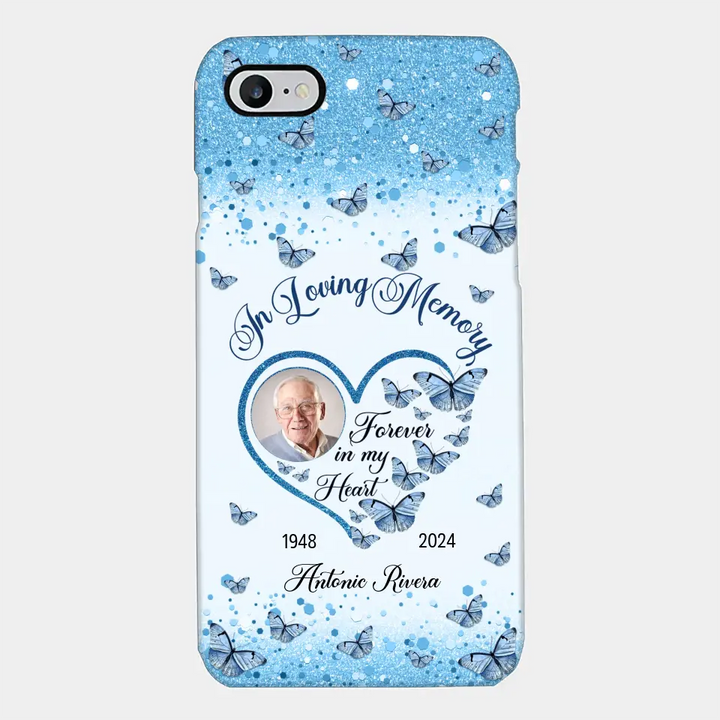 In Loving Memories - Personalized Custom Phone Case - Memorial Gift