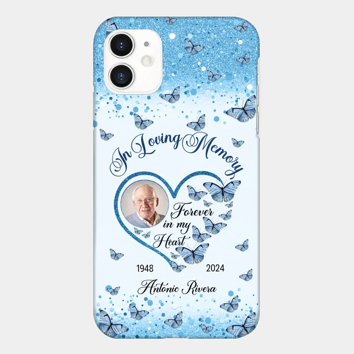 In Loving Memories - Personalized Custom Phone Case - Memorial Gift