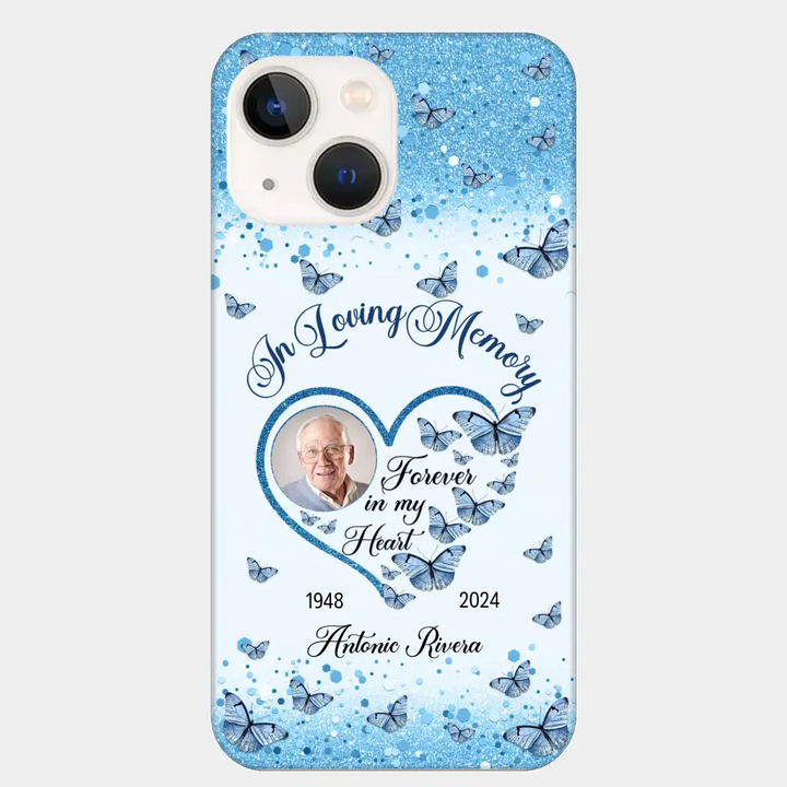 In Loving Memories - Personalized Custom Phone Case - Memorial Gift