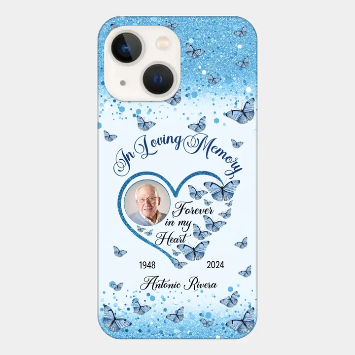In Loving Memories - Personalized Custom Phone Case - Memorial Gift