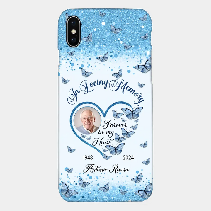 In Loving Memories - Personalized Custom Phone Case - Memorial Gift