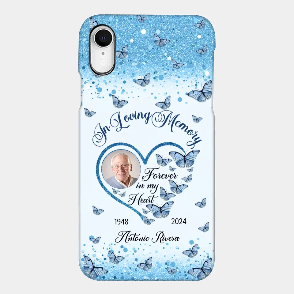 In Loving Memories - Personalized Custom Phone Case - Memorial Gift