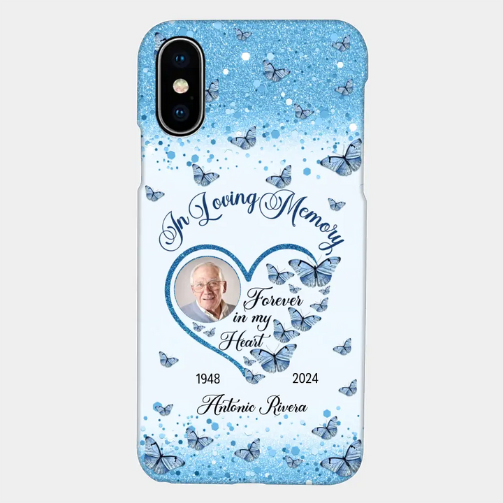 In Loving Memories - Personalized Custom Phone Case - Memorial Gift