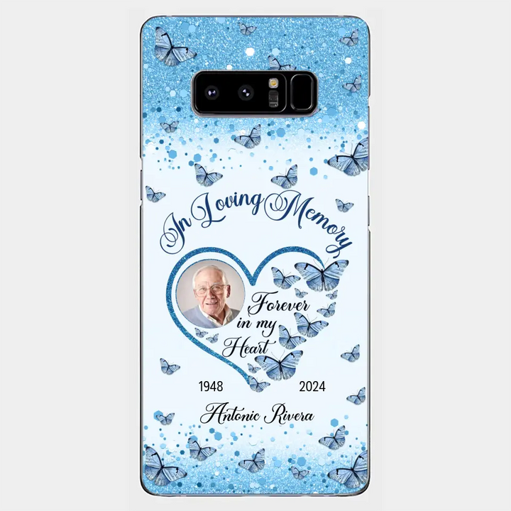 In Loving Memories - Personalized Custom Phone Case - Memorial Gift