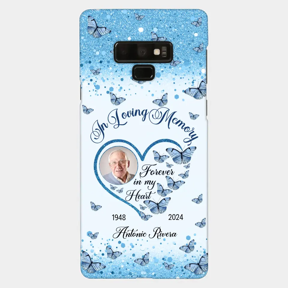 In Loving Memories - Personalized Custom Phone Case - Memorial Gift