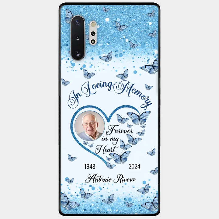 In Loving Memories - Personalized Custom Phone Case - Memorial Gift