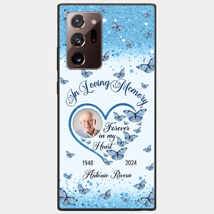 In Loving Memories - Personalized Custom Phone Case - Memorial Gift