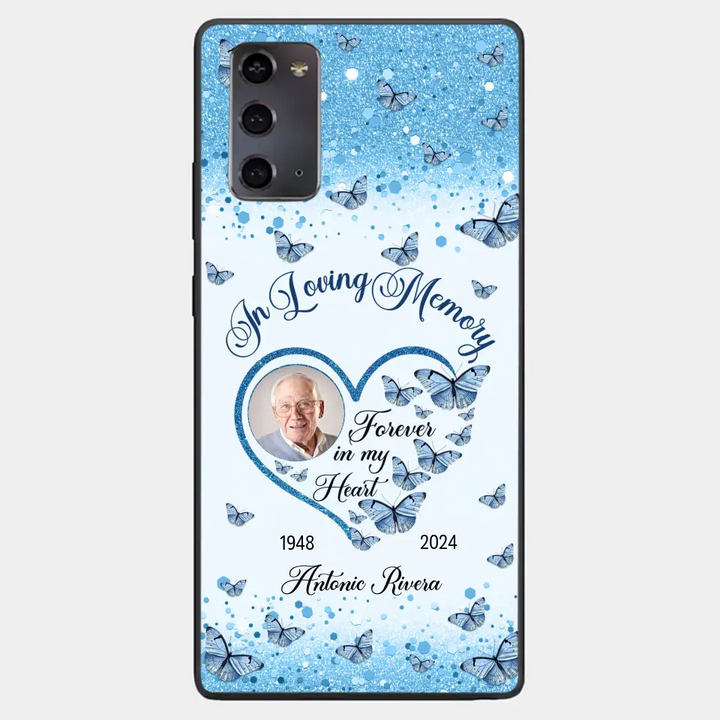 In Loving Memories - Personalized Custom Phone Case - Memorial Gift