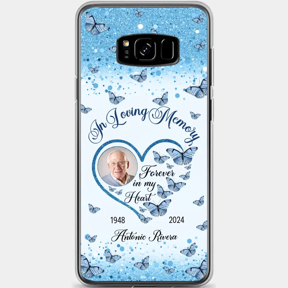 In Loving Memories - Personalized Custom Phone Case - Memorial Gift