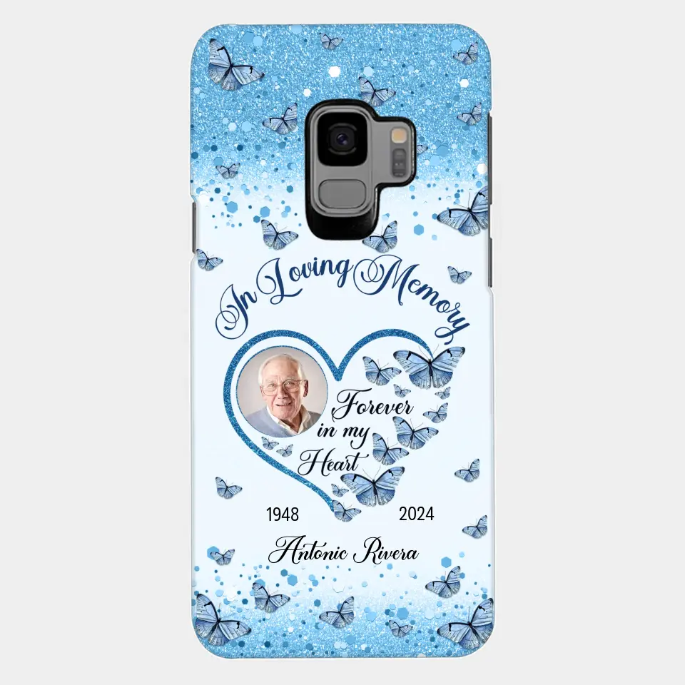 In Loving Memories - Personalized Custom Phone Case - Memorial Gift