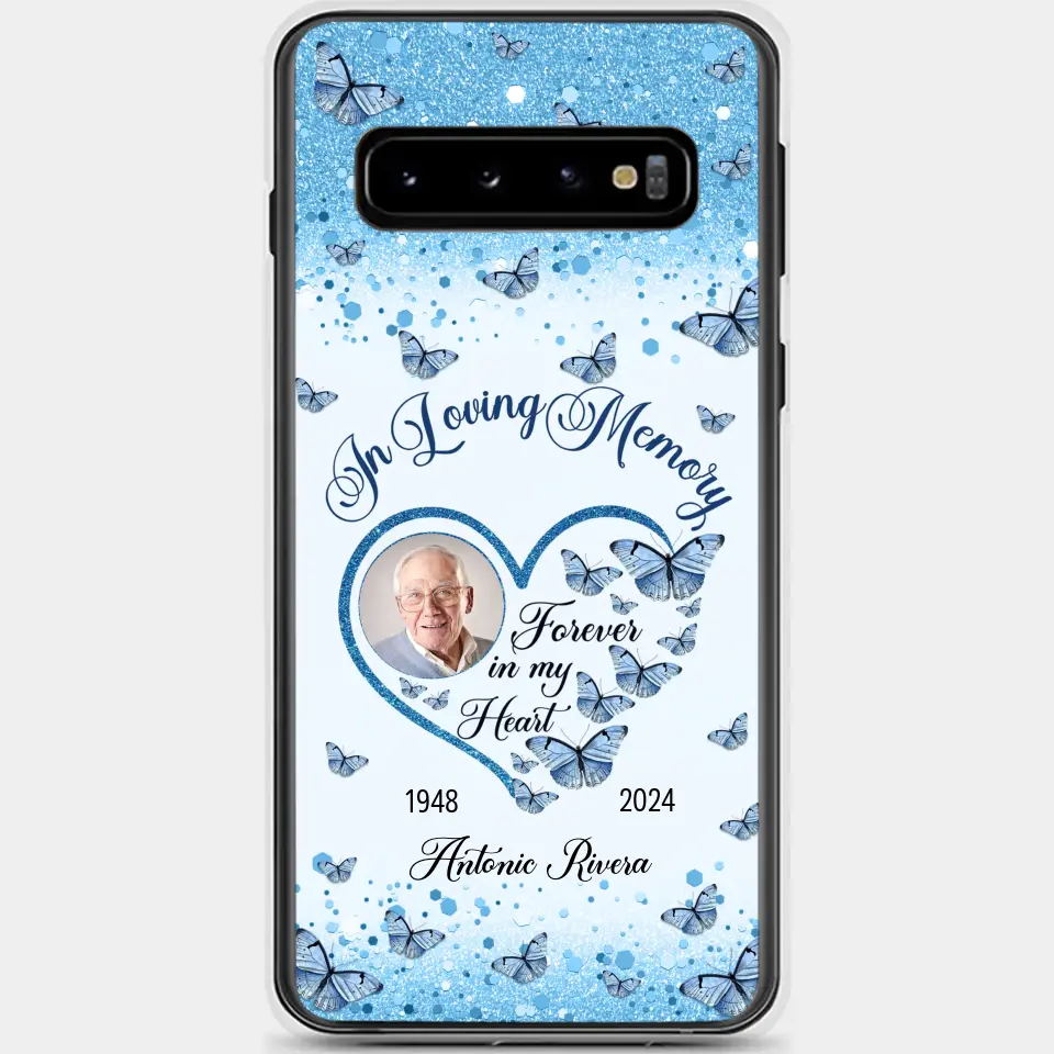 In Loving Memories - Personalized Custom Phone Case - Memorial Gift