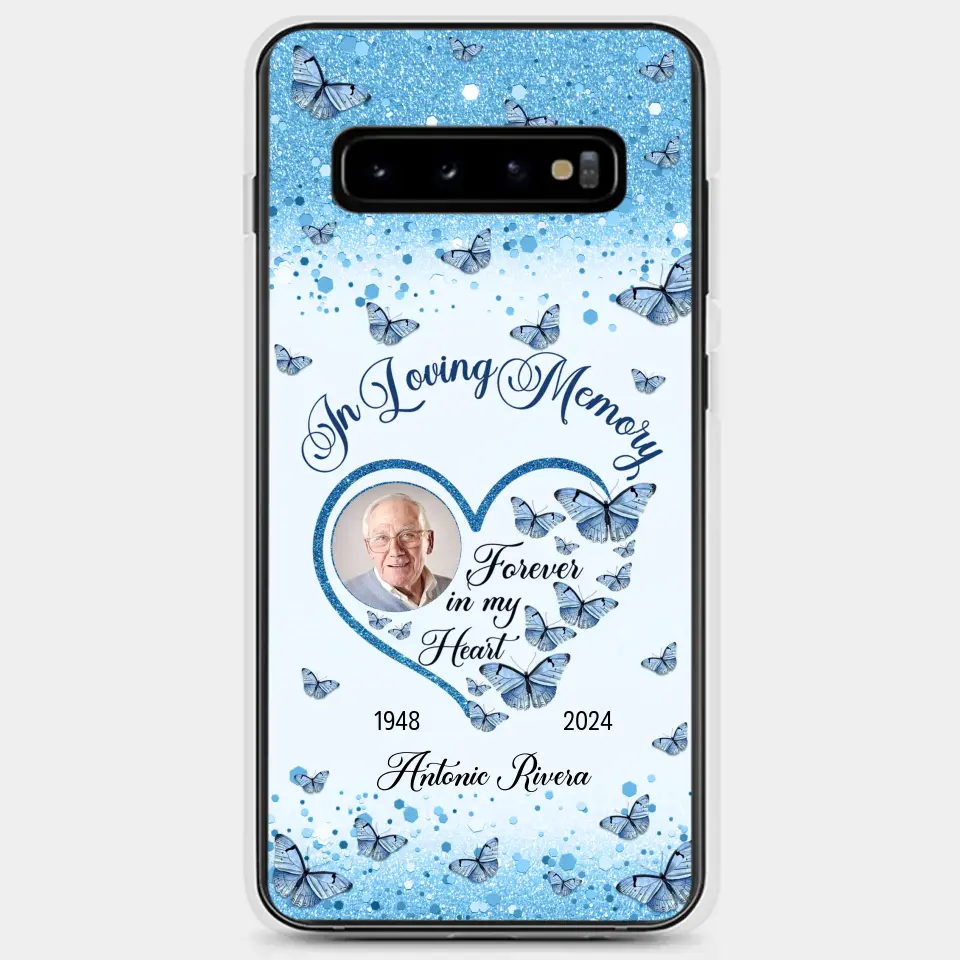 In Loving Memories - Personalized Custom Phone Case - Memorial Gift