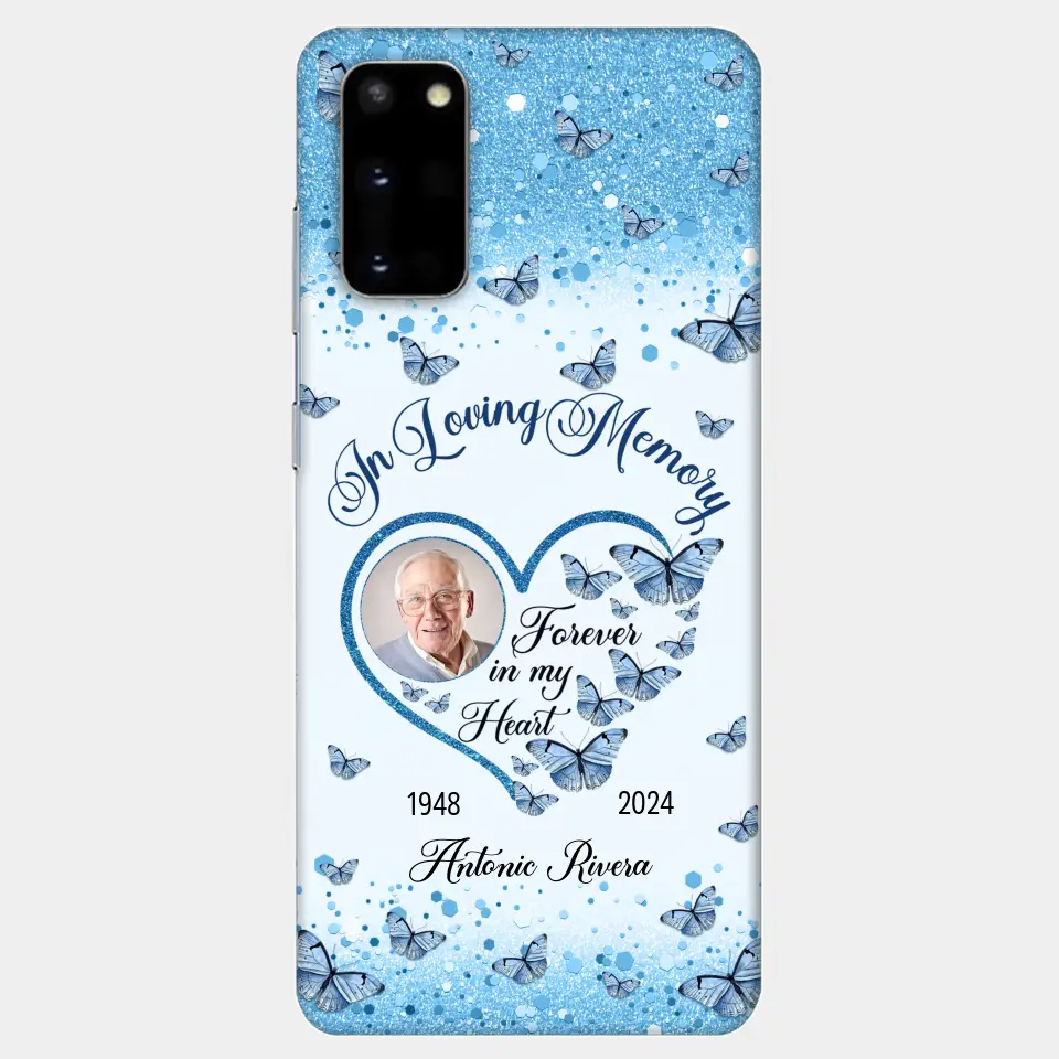 In Loving Memories - Personalized Custom Phone Case - Memorial Gift