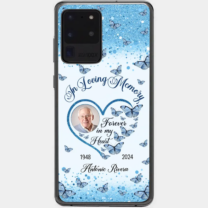 In Loving Memories - Personalized Custom Phone Case - Memorial Gift